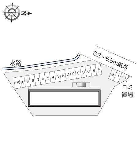 ★手数料０円★福岡市南区井尻　月極駐車場（LP）